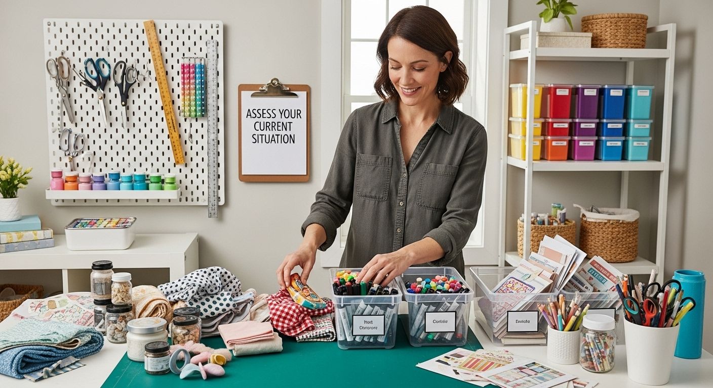 Craft Room Organization: Create a Functional and Stylish Space