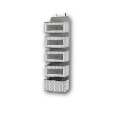 Blushbees® 5-Pocket Over-the-Door Organizer - Gray