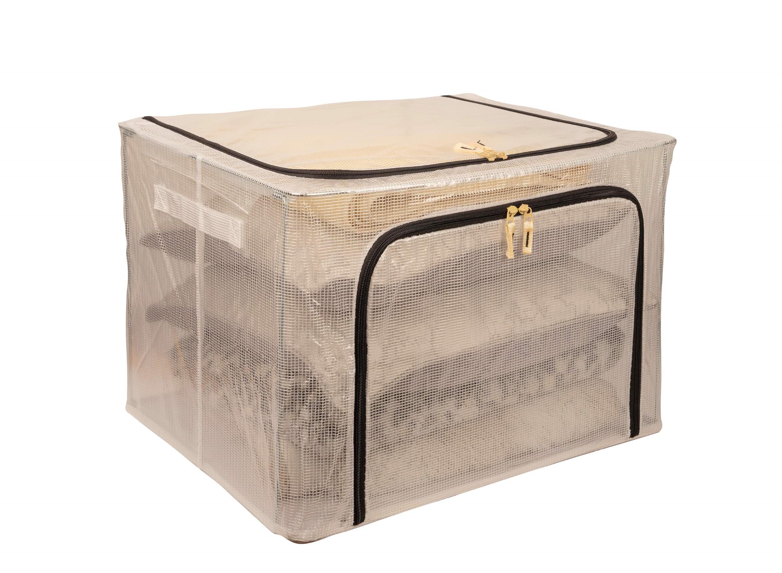 Blushbees® Clear Black Collapsible Storage Box