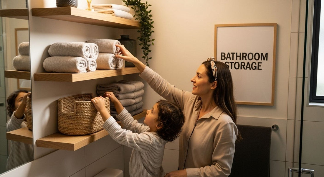 small bathroom storage
