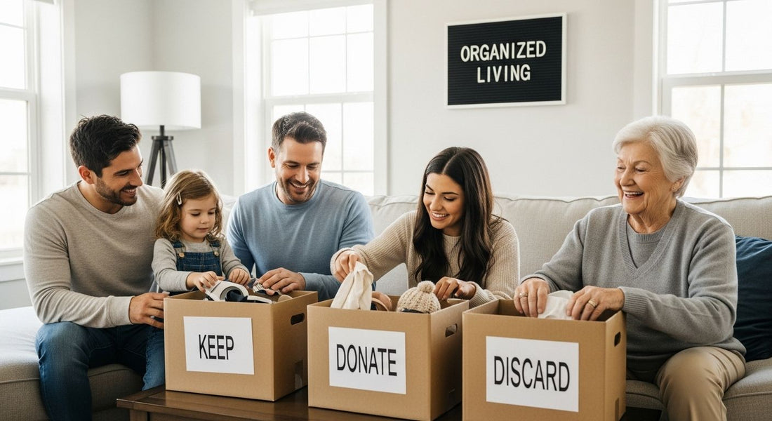 what is decluttering family