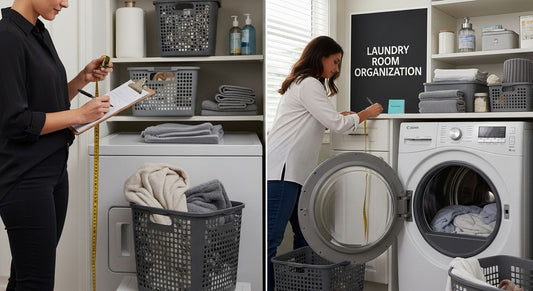 laundry room organization step