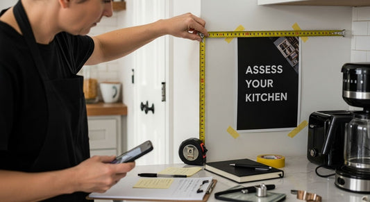 kitchen open shelving assessment