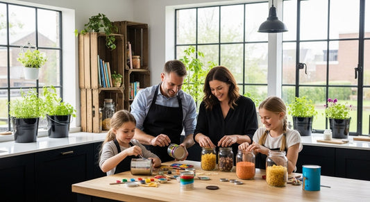 repurposing containers, home organization, creative DIY