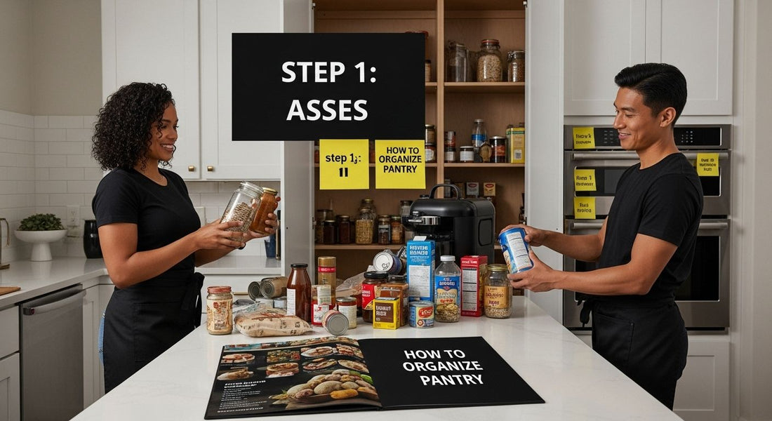 organize pantry step one