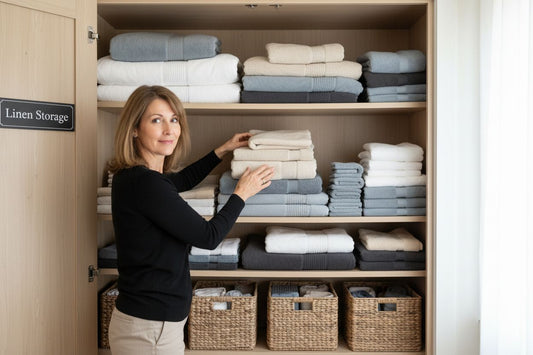 linen closet storage