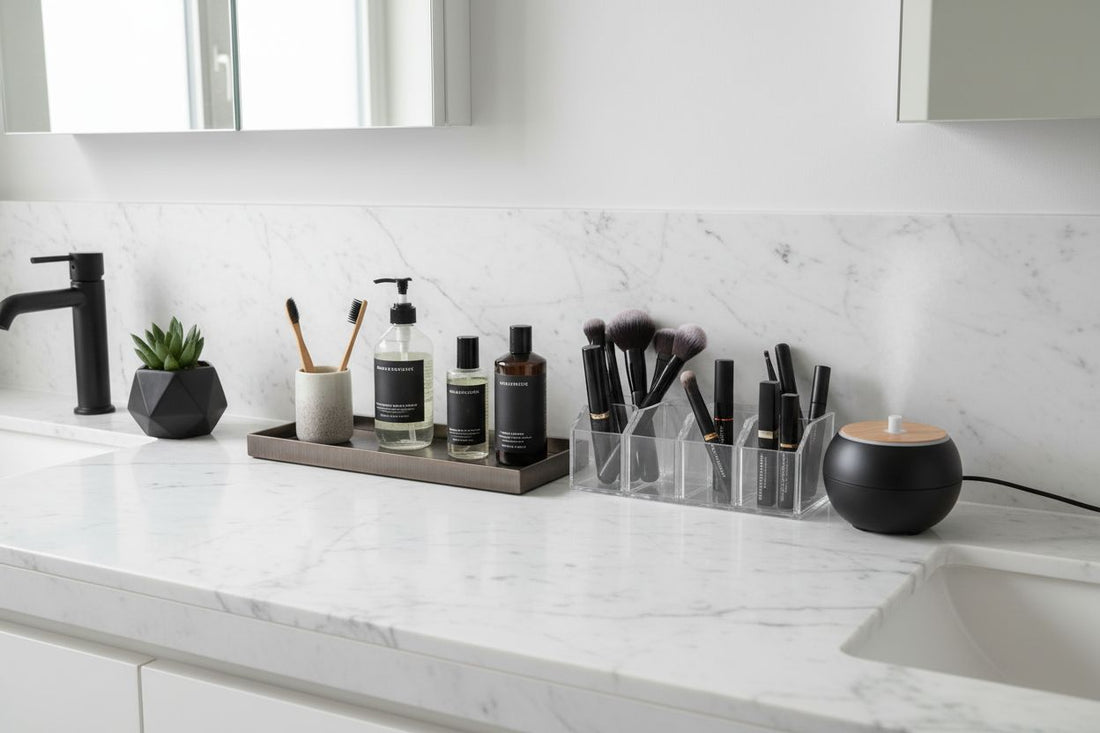 modern bathroom storage