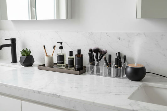 modern bathroom storage