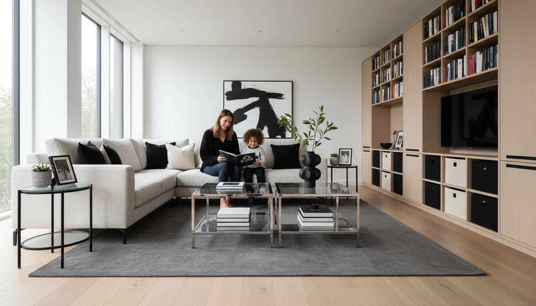 organized living room