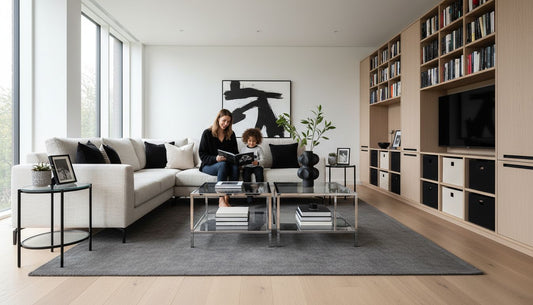 organized living room