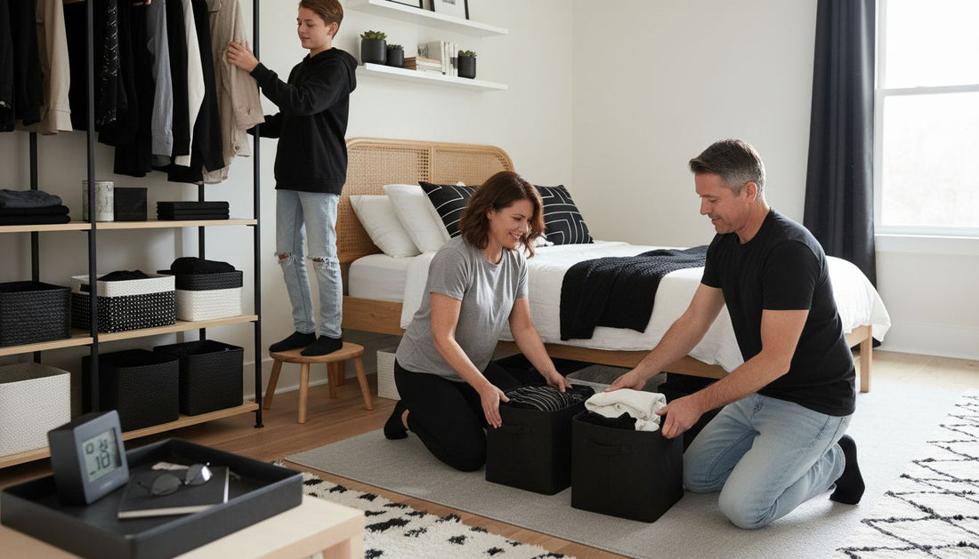 bedroom organization hacks