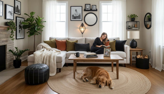 modern cozy living room