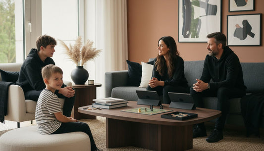 modern family living room