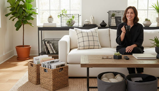 basket home organization