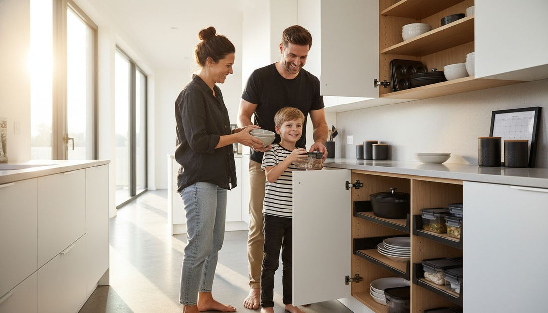 kitchen cabinet dividers organization