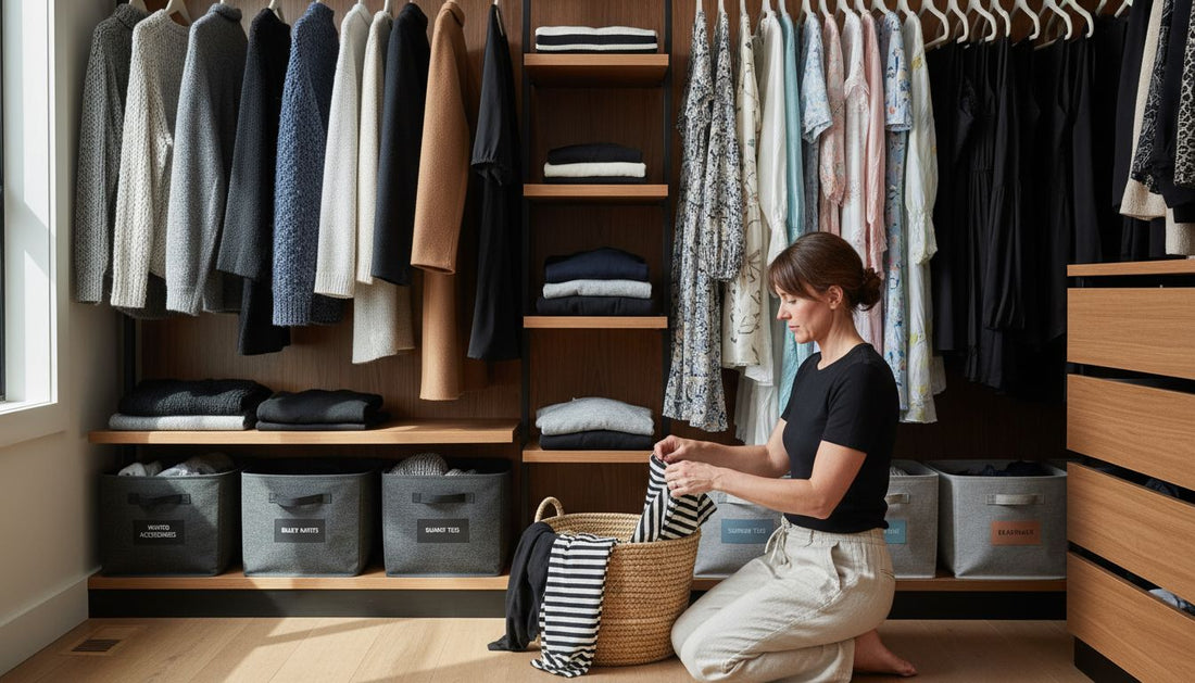 closet seasonal organization