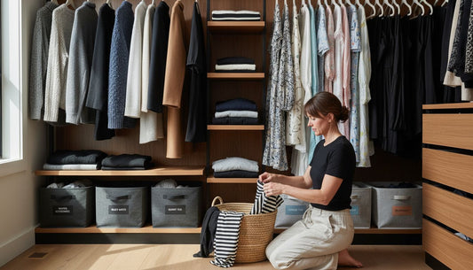 closet seasonal organization