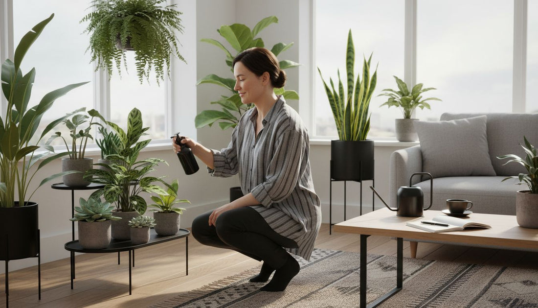 indoor plant living room