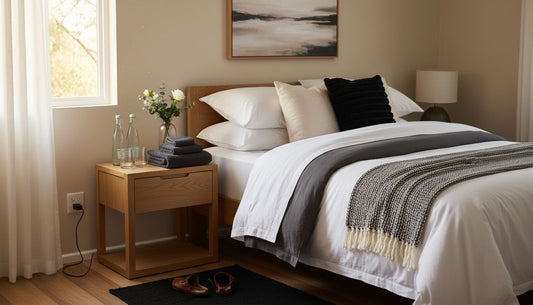 modern guest bedroom