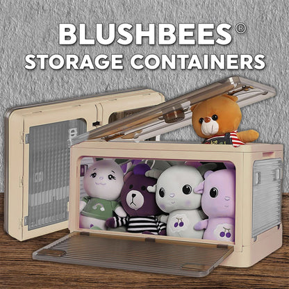 BlushBees® Storage Containers, For Clothes, Blankets, Kitchen Items, with 4 Wheels