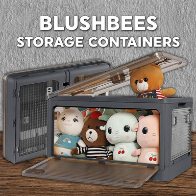 BlushBees® Storage Containers, For Clothes, Blankets, Kitchen Items, with 4 Wheels