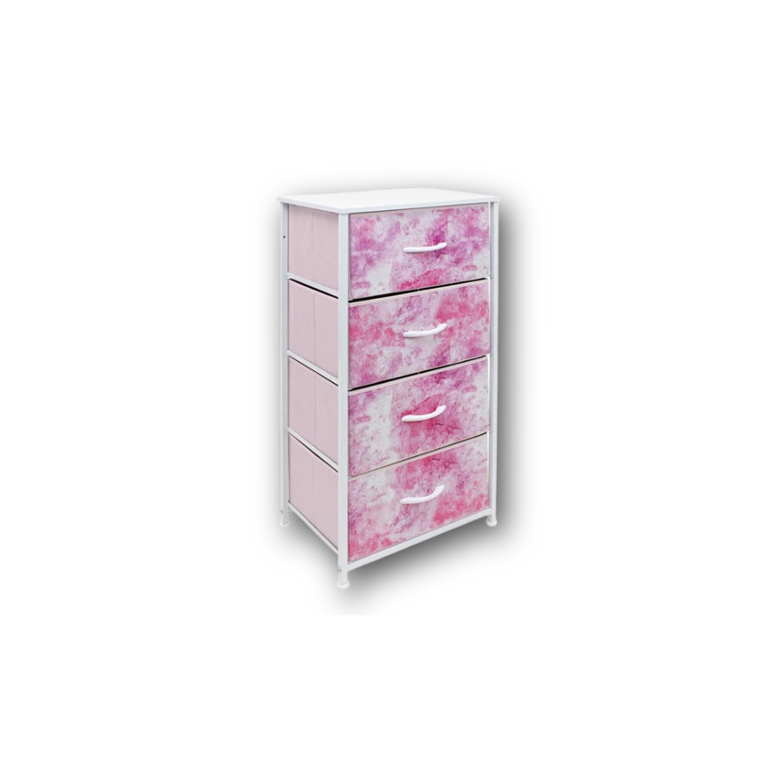 BlushBees® Dresser 4 Drawers - Furniture Storage Tower Organizer Unit for Bedroom