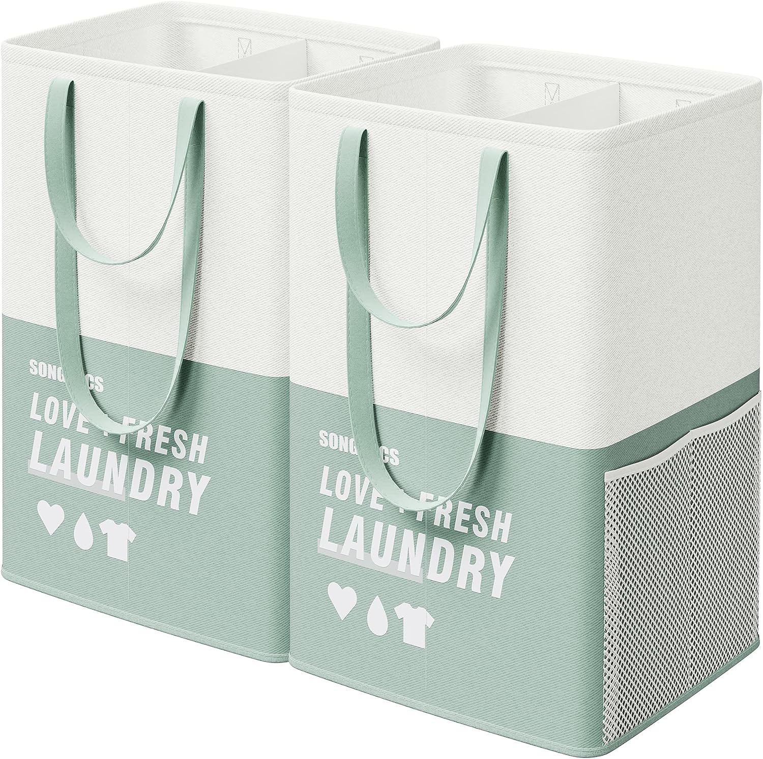 Blushbees® Set of 2 Collapsible Laundry Baskets