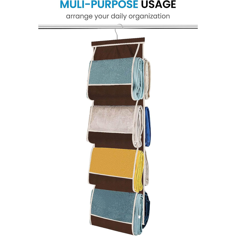 Blushbees® Java Hanging Purse Organizer - 8 Clear Pockets – BLUSHBEES USA