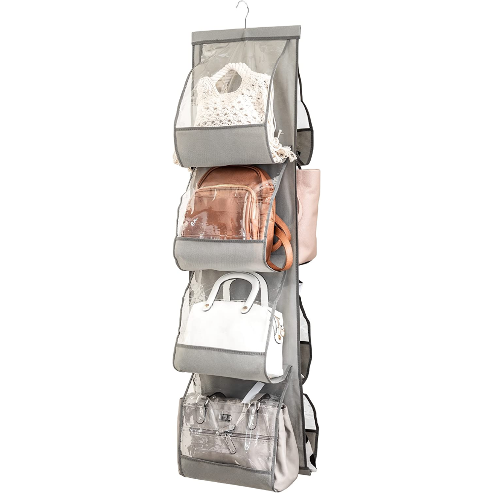 Blushbees® Java Hanging Purse Organizer - 8 Clear Pockets