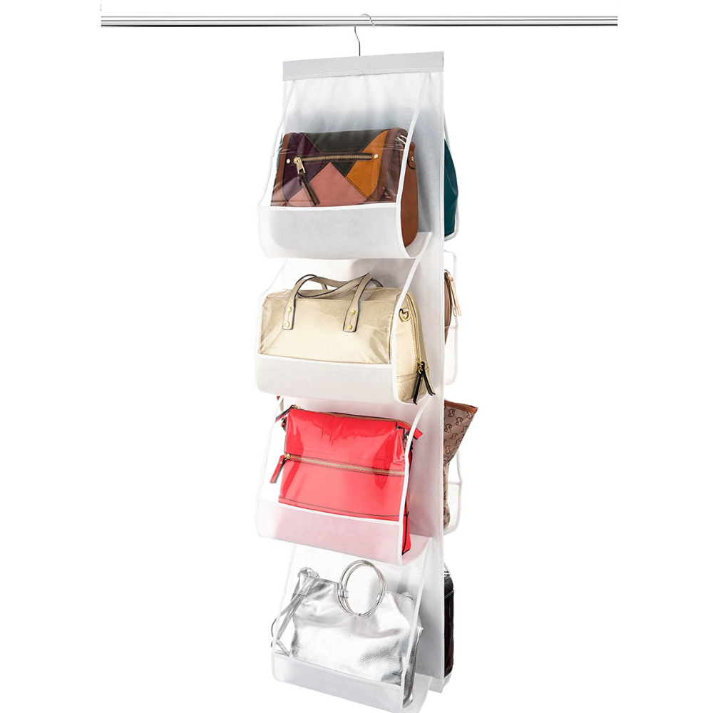 Blushbees® Java Hanging Purse Organizer - 8 Clear Pockets