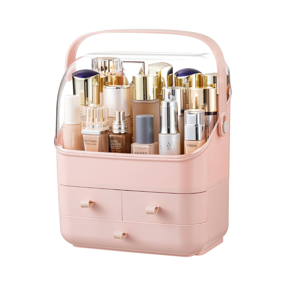Blushbees® HBlife Waterproof Makeup Organizer - White
