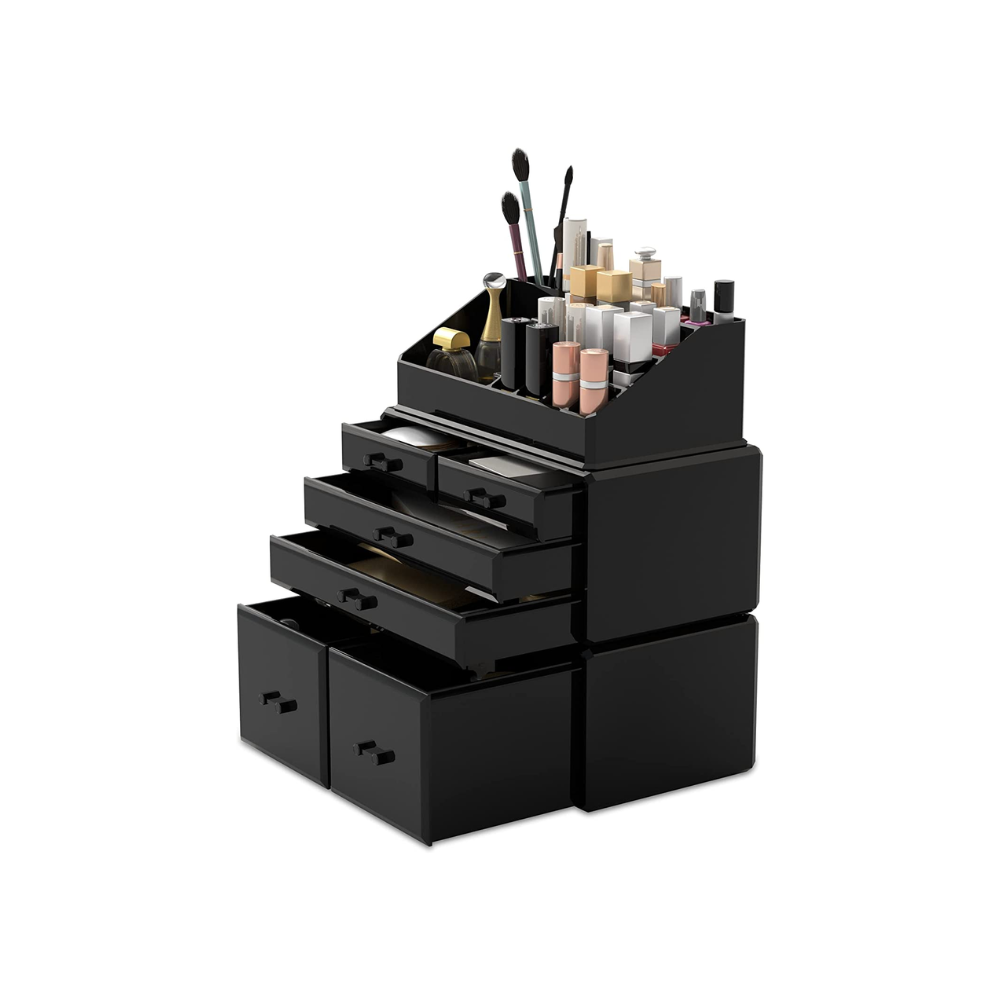 Blushbees® 3-Piece Makeup Organizer with 6 Drawers