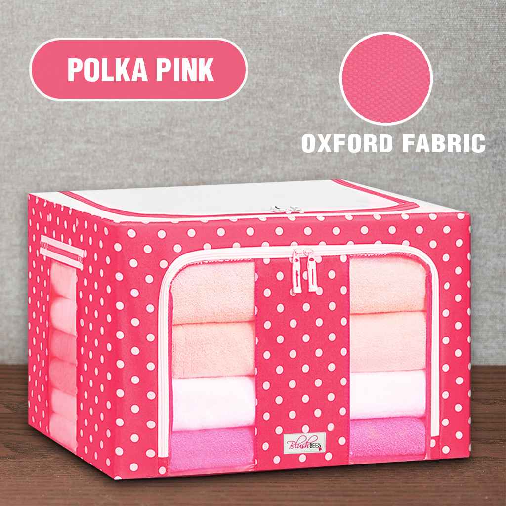 BlushBees Collapsible Oxford Fabric Storage Boxes for Clothes