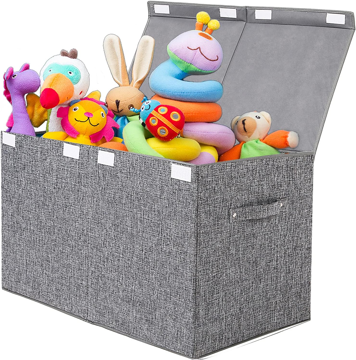 Blushbees® Large Toy Box Chest Storage - Linen Beige