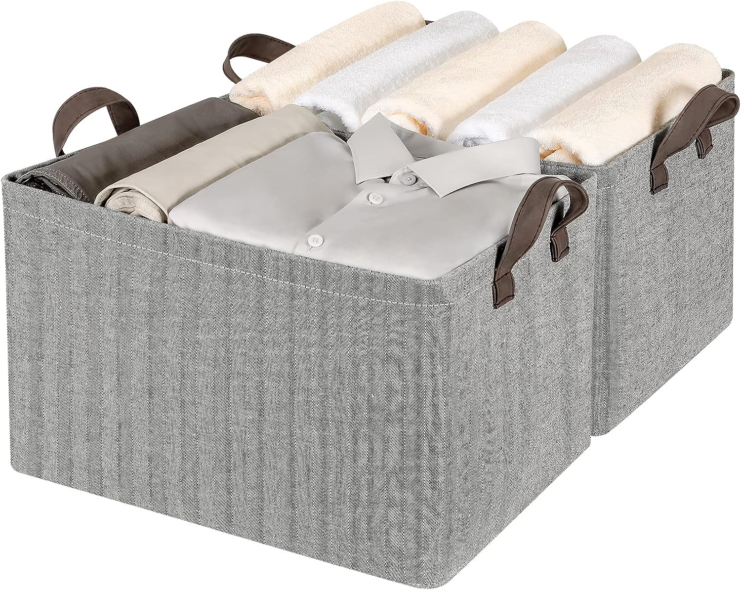 Blushbees® HOME EXTRA LARGE Storage Baskets - 2-Pack, Green (TP05E)