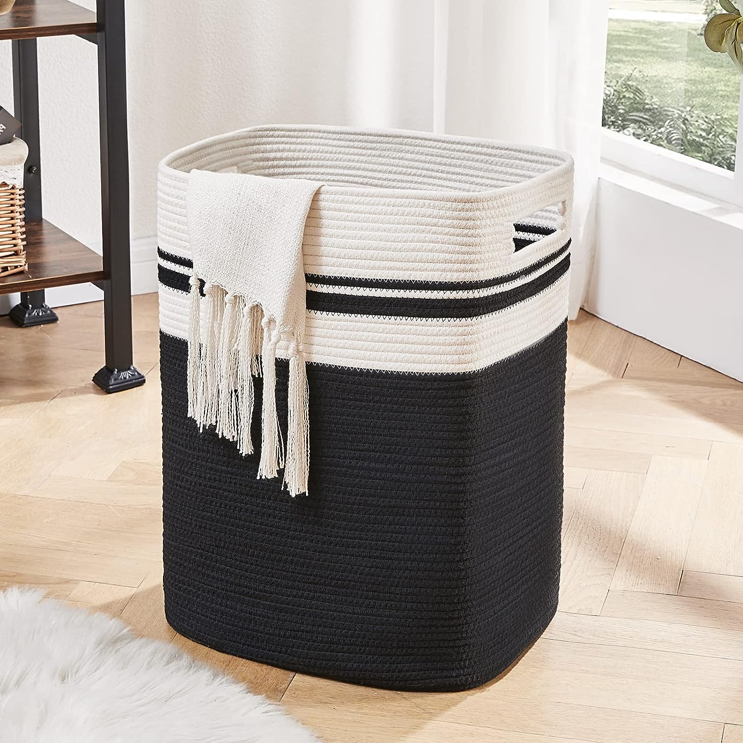 Blushbees® Collapsible Laundry Hamper - Gray, 16x13x22In